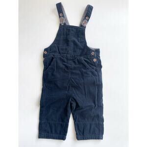 Boys Me + Henry Toddler Boy's Navy Blue Winter Corduroy Overalls Size 4/5